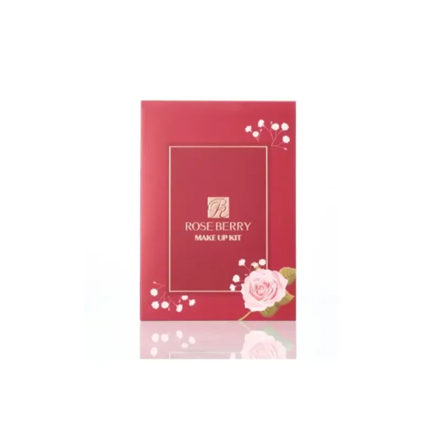 كتاب مكياج روز بيري المتكامل (الأحمر) | Rose Berry Professional Makeup Kit - Red Edition