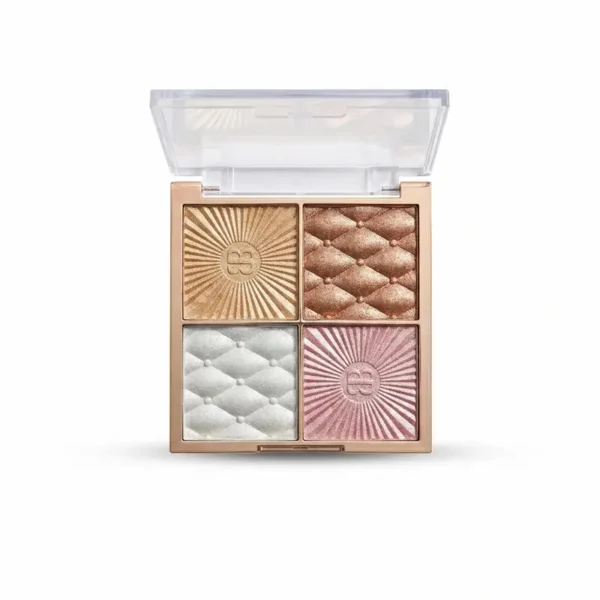 هايلايتر بودرة "لوكس" من روز بيري (B) | Rose Berry Luxe Powder Highlighter Palette - Shade B