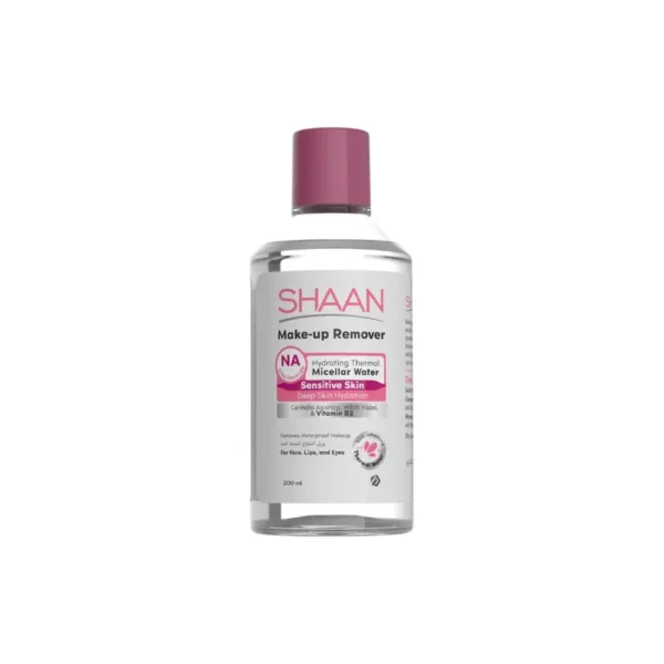 شان مزيل مكياج للبشرة الحساسة (200مل) | SHAAN Hydrating Thermal Micellar Water - 200ml