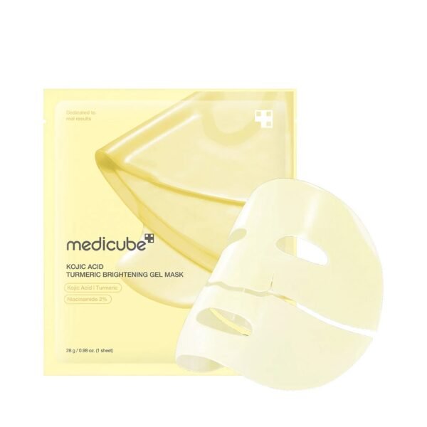 Medicube Kojic Acid Turmeric Brightening Gel Mask - ماسك جل ميديكيوب للتفتيح بحمض الكوجيك والكركم