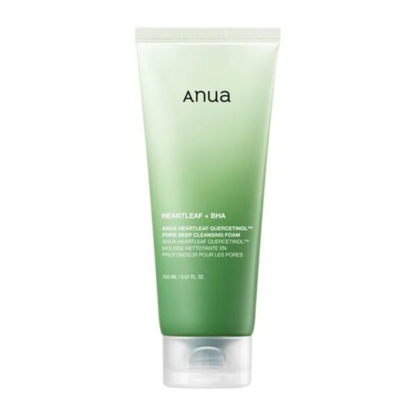 Anua Heartleaf Quercetinol Pore Deep Cleansing Foam (150ml)