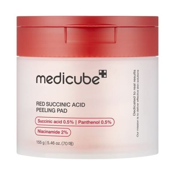 Medicube Red Succinic Acid Peeling Pad - بادز ميديكيوب سكسينيك