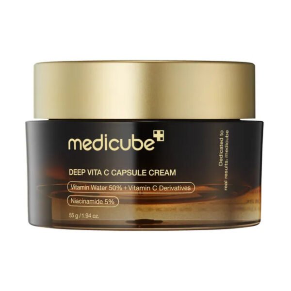 medicube - Deep Vita C Capsule Cream | ميدي كيوب - كريم ديب فيتا سي بالكبسولات لتفتيح ونضارة البشرة