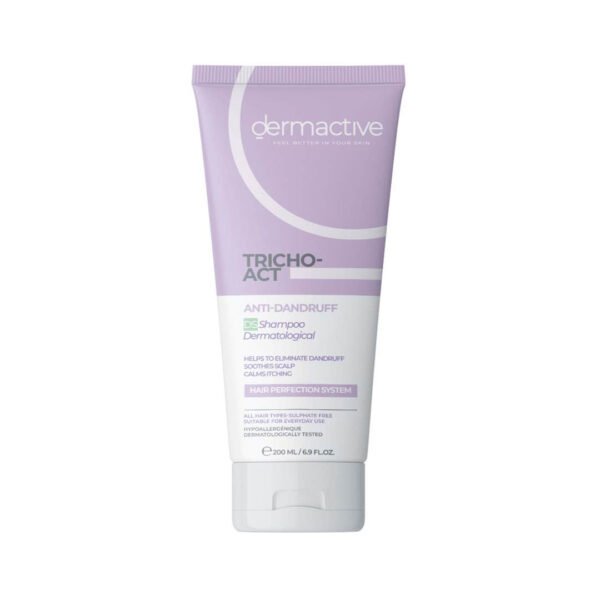 Dermactive Tricho-Act Anti-Dandruff DS Shampoo 200ml – شامبو ديرماكتيف لعلاج القشرة وتهدئة فروة الرأس