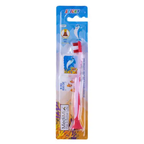 MediMix Sticky Kids Toothbrush - فرشاة أسنان ميدي مكس استيكي للأطفال