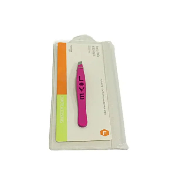 ملقط شعر احترافي طرف مائل متعدد الألوان - Slant Tip Tweezers Multi Color