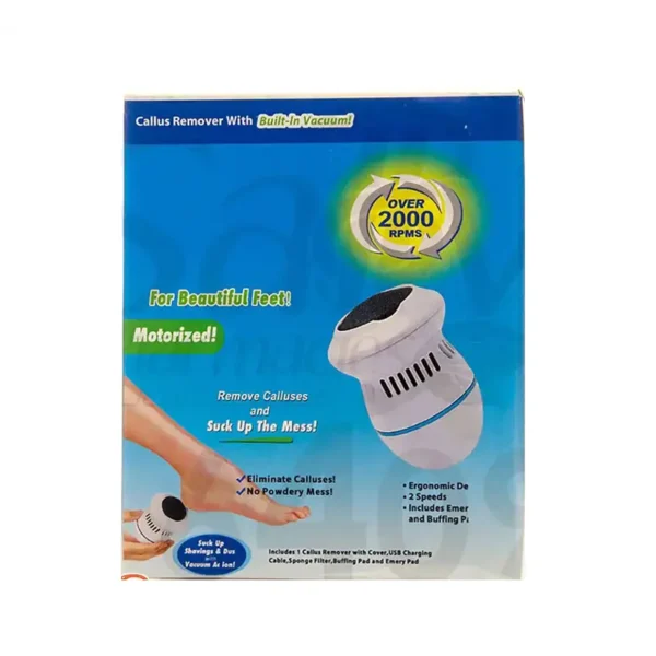 Electric Callus Remover Vacuum Original - جهاز إزالة الجلد الميت للقدم الأصلي مع شفط