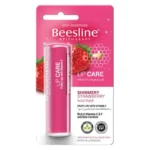 Beesline Lip Care Shimmery Strawberry 4g - مرطب شفاه بيزلين بالفراولة اللامعة 4 جم