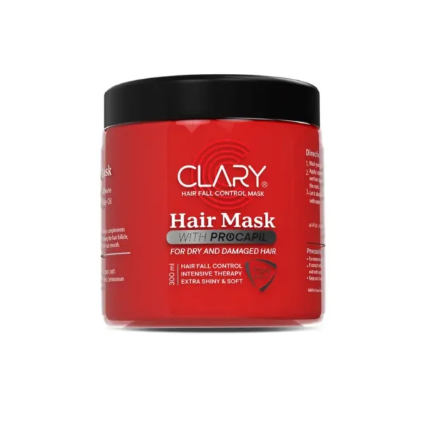 Clary Hair Fall Control Mask With Procapil 300 ml - ماسك كلاري لعلاج تساقط الشعر بالبروكابيل 300 مل