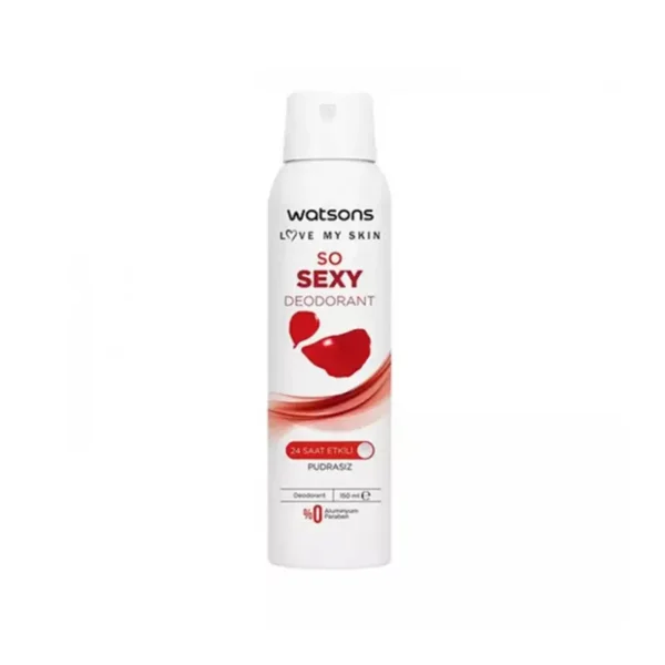 مزيل عرق واتسونز سو سيكسي 150 مل - Watsons Love My Skin So Sexy Deodorant Spray 150 ml