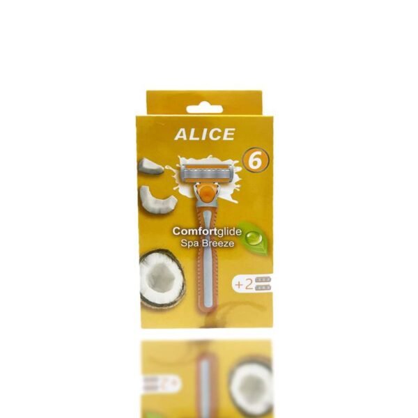 ALICE Comfortglide Spa Breeze Razor Original - ماكينة حلاقة أليس الأصلية للنساء بشفرات ناعمة
