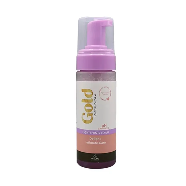 فوم تفتيح المناطق الحساسة ماكرو جولد 150 مل - Macro Gold Intimate Lightening Foam 150 ml