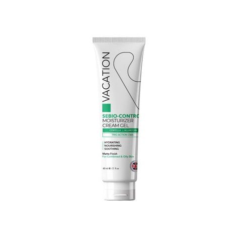 Vacation Sebio-Control Moisturizer Cream Gel 60ml – مرطب جل للتحكم في الدهون للبشرة الدهنية