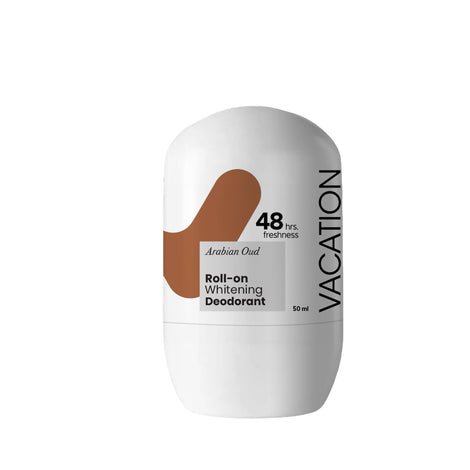 Vacation Whitening Roll-On Deodorant Arabian Oud 50ml – مزيل عرق رول أون للتفتيح برائحة العود العربي