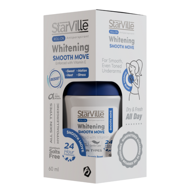 StarVille Whitening Roll-On Smooth Move – رول أون ستارفيل للتفتيح Smooth Move