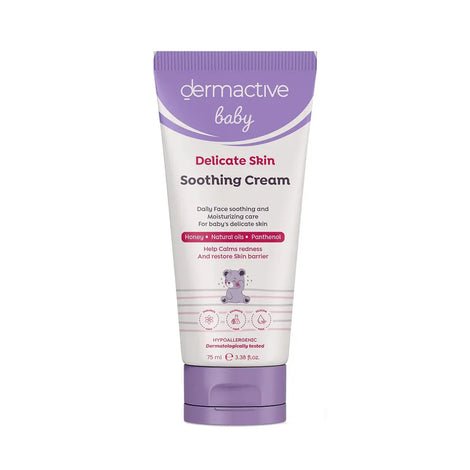 Dermactive Baby Delicate Skin Soothing Cream 75ml – كريم ديرماكتيف لتهدئة وترطيب بشرة الأطفال الحساسة