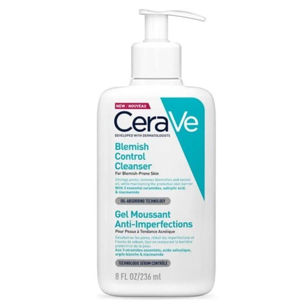 CeraVe Blemish Control Cleanser 236ml – غسول سيرافي لعلاج الحبوب وتنظيف المسام للبشرة الدهنية