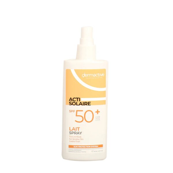 Dermactive Acti-Solaire SPF50+ Lait Spray 125ml – واقي شمس ديرماكتيف سبراي للوجه والجسم