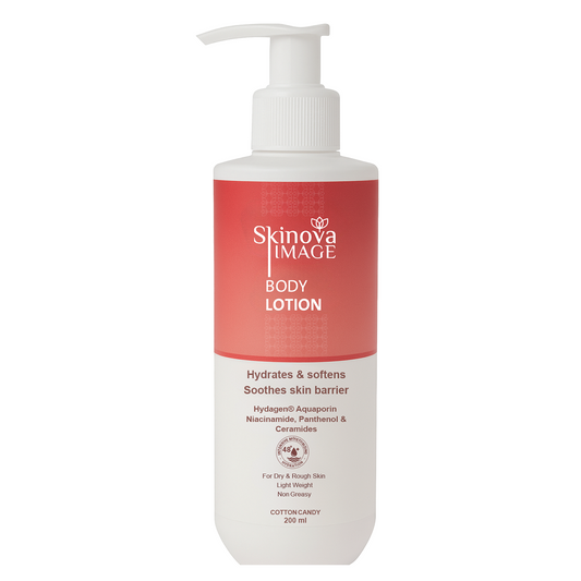 Skinova Image Body Lotion 200ml – لوشن سكينوفا لترطيب وتنعيم الجسم للبشرة الجافة