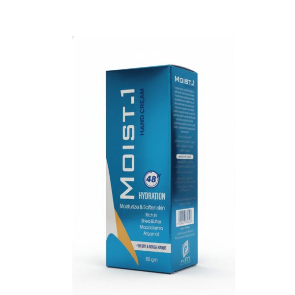 Moist 1 Hydrating Hand Cream 60 gm - كريم ترطيب اليدين مويست 1 بترطيب 48 ساعة 60 جم