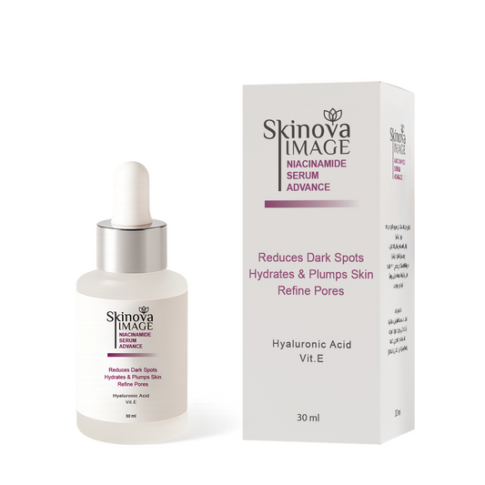 Skinova Image Niacinamide Serum Advance 30ml – سيروم سكينوفا لتفتيح البقع وتنقية المسام
