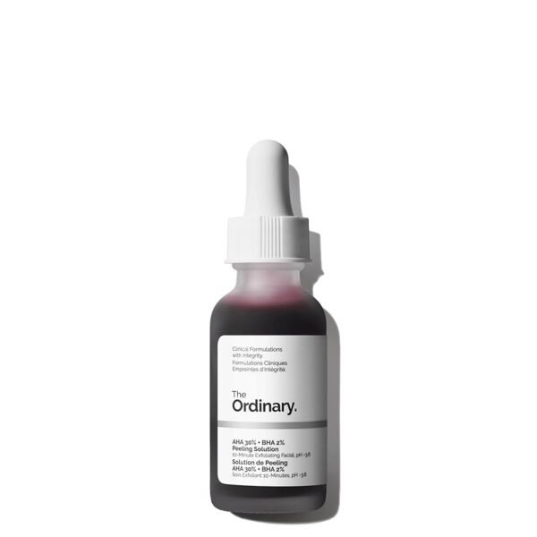 The Ordinary AHA 30% + BHA 2% Peeling Solution 30ml – محلول التقشير ذا اورديناري AHA 30% + BHA 2%