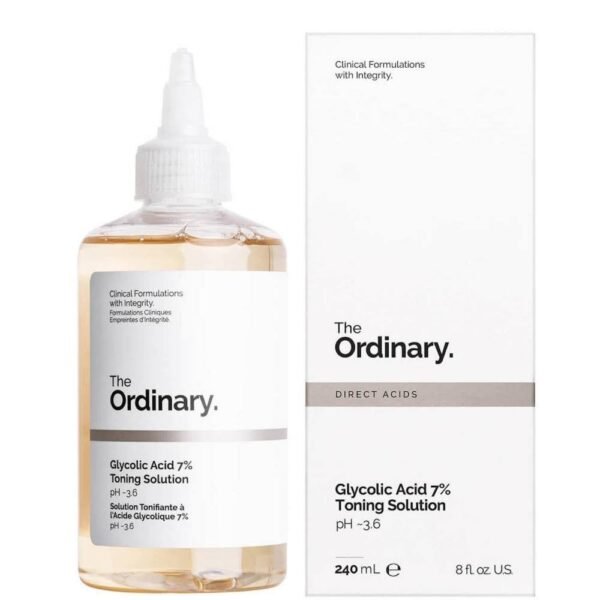 The Ordinary Glycolic Acid 7% Exfoliating Toner 240ml – تونر ذا اورديناري جليكوليك أسيد 7%