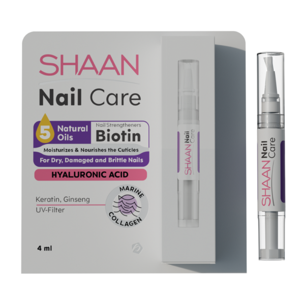 Shaan Nail Care Biotin Treatment 4 ml - سيروم شان لتقوية الأظافر بالبيوتين 4 مل