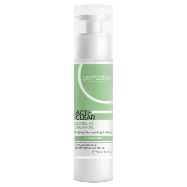 Dermactive Acti-Clear Global AC Cream Gel 50ml – كريم جل ديرماكتيف لعلاج الحبوب وتنظيم دهون البشرة
