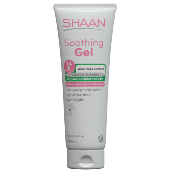 SHAAN Soothing Gel Aloe Vera 200 gm - جل شان المهدئ بالألوفيرا 200 جم