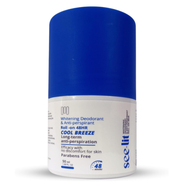 See-lit Sensitive Skin(Cool Breeze) Deodorant Roll-On 50ml – مزيل عرق سيليت للبشرة الحساسة بدون تهيج