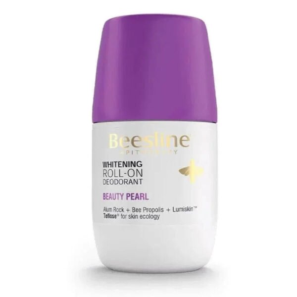 Beesline Whitening Roll-On Deo Beauty Pearl 50ml - مزيل عرق بيزلين بيوتي بيرل 50 مل