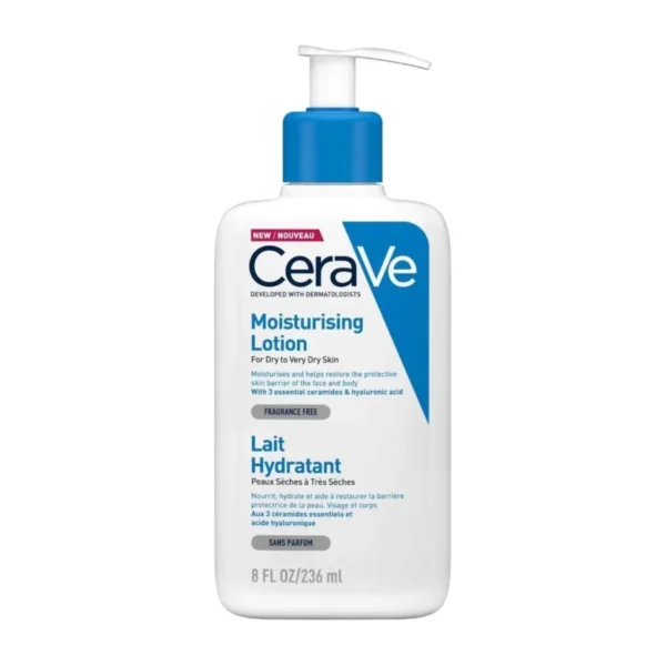CeraVe Moisturising Lotion 236ml – لوشن سيرافي المرطب للبشرة الجافة (للوجه والجسم)