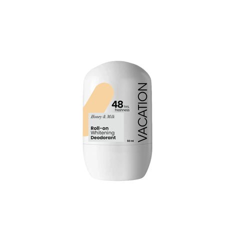Vacation Whitening Roll-On Deodorant Honey & Milk 50ml – مزيل عرق رول أون للتفتيح بالعسل واللبن