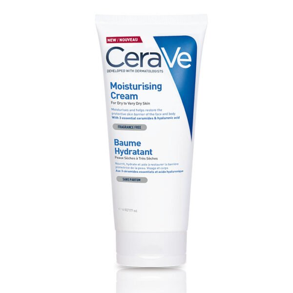 CeraVe Moisturising Cream 177ml – كريم سيرافي المرطب للبشرة الجافة جدًا