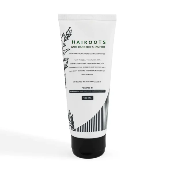 Hairoots Anti-Dandruff Shampoo 100ml – شامبو هيروتس لعلاج القشرة وتساقط الشعر