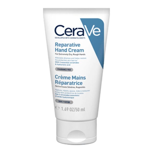 CeraVe Reparative Hand Cream 50ml – كريم سيرافي لإصلاح وترطيب اليدين الجافة