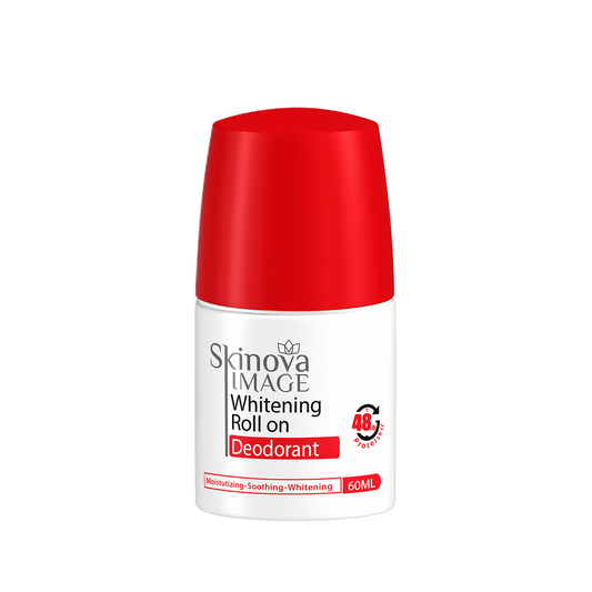 Skinova Image Whitening Roll-On Deodorant 60ml Elder Rose – مزيل عرق سكينوفا للتفتيح برائحة الورد