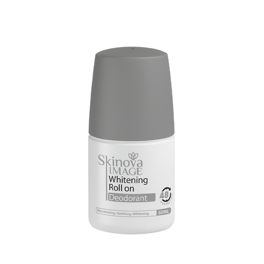 Skinova Image Whitening Roll-On Deodorant 60ml Unscented – مزيل عرق سكينوفا للتفتيح بدون رائحة
