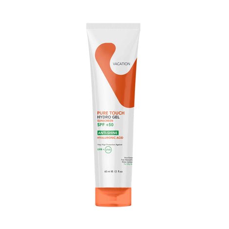 Vacation Pure Touch Hydro Gel Sunscreen SPF 50+ 60ml – واقي شمس جل خفيف بحماية عالية