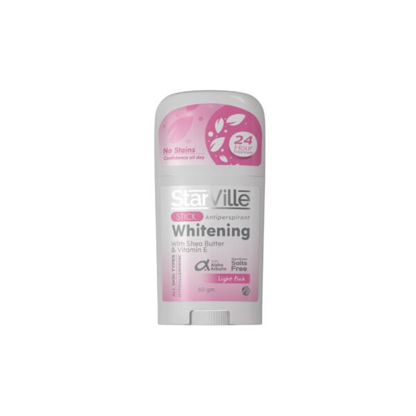 StarVille Whitening Stick Antiperspirant Light Pink – مزيل عرق ستارفيل ستيك Light Pink