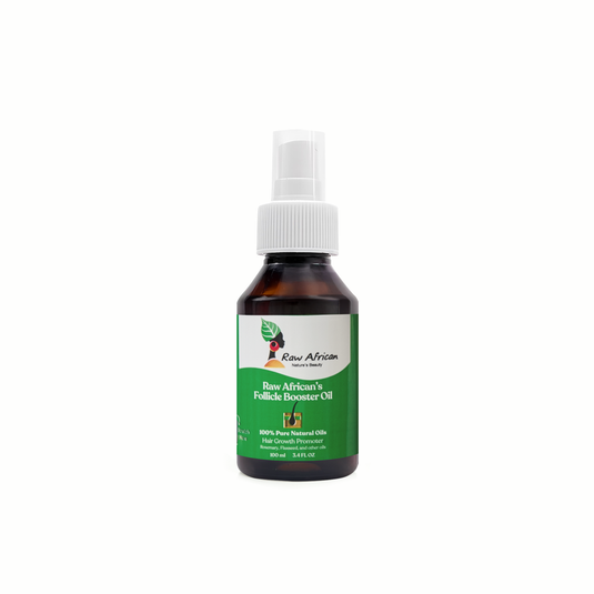 Raw African Follicle Booster Oil Hair Growth Promoter 100ml – زيت فوليكل بوستر لتحفيز نمو الشعر من رو أفريكان