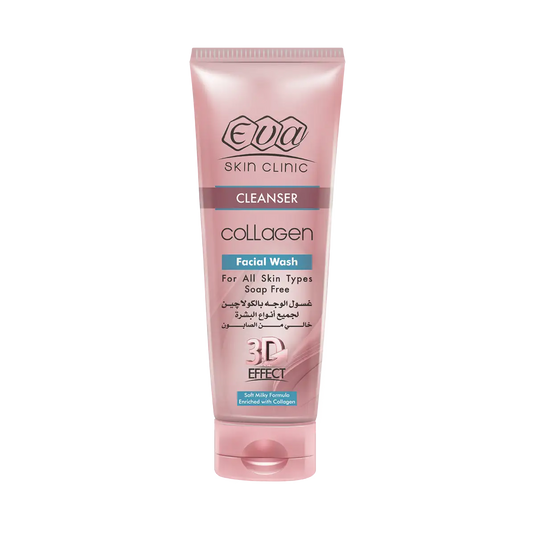 Eva Skin Clinic Collagen Facial Wash 150ml – غسول إيفا بالكولاجين لتنظيف البشرة وتعزيز مرونتها