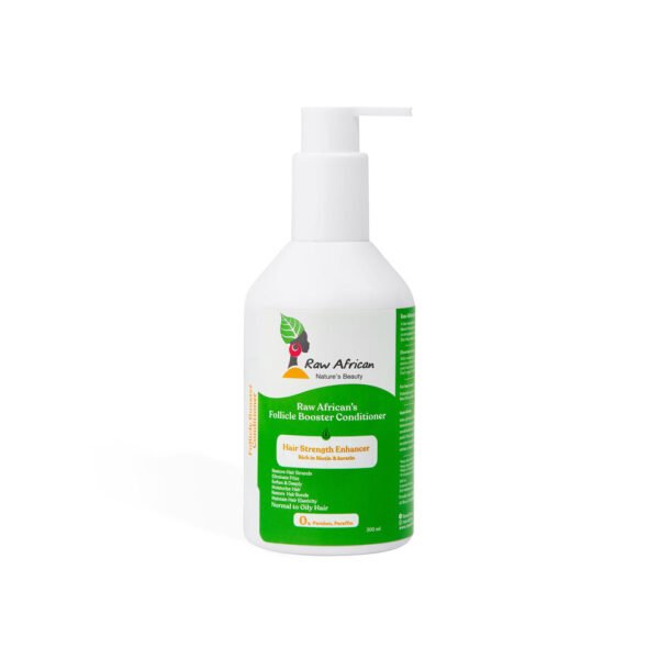 Raw African Follicle Booster Conditioner Hair Strength Enhancer 300ml – بلسم فوليكل بوستر لتقوية الشعر من رو أفريكان