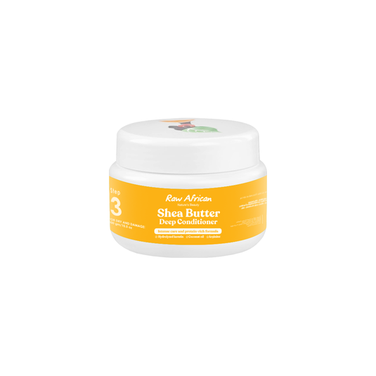 Raw African Shea Butter Deep mask  – ماسك شيا باتر للشعر من رو أفريكان