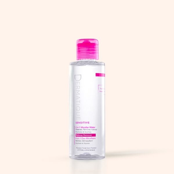 Dermatique Sensitive 4 In 1 Micellar Water Makeup Remover 250ml – ميسيلار ووتر ديرماتيك للبشرة الحساسة