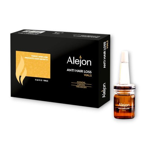 Alejon Anti Hair Loss Vials 3ml × 15 – أمبولات أليجون لمكافحة تساقط الشعر