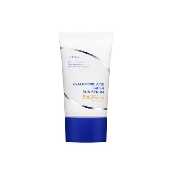 Isntree Hyaluronic Acid Fresh Sun Serum SPF50+ PA++++ 50ml – سيروم واقي شمس إيزنتري هيالورونيك أسيد فريش