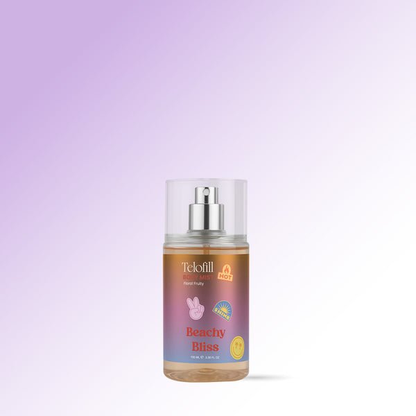 Telofill Beachy Bliss Body Mist Travel Size Floral Fruity 100ml – بودي ميست بيتشي بليس ترافيل سايز من تيلوفيل