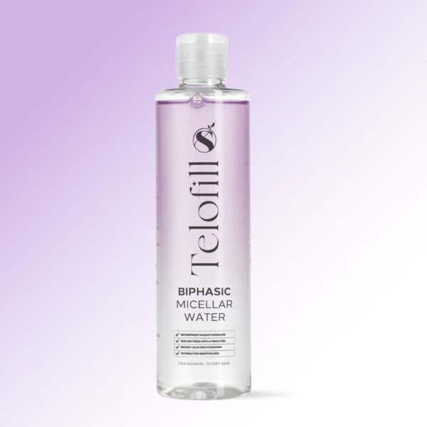 Telofill Biphasic Micellar Water 250ml – مياه ميسيلار تيلوفيل ثنائية المفعول